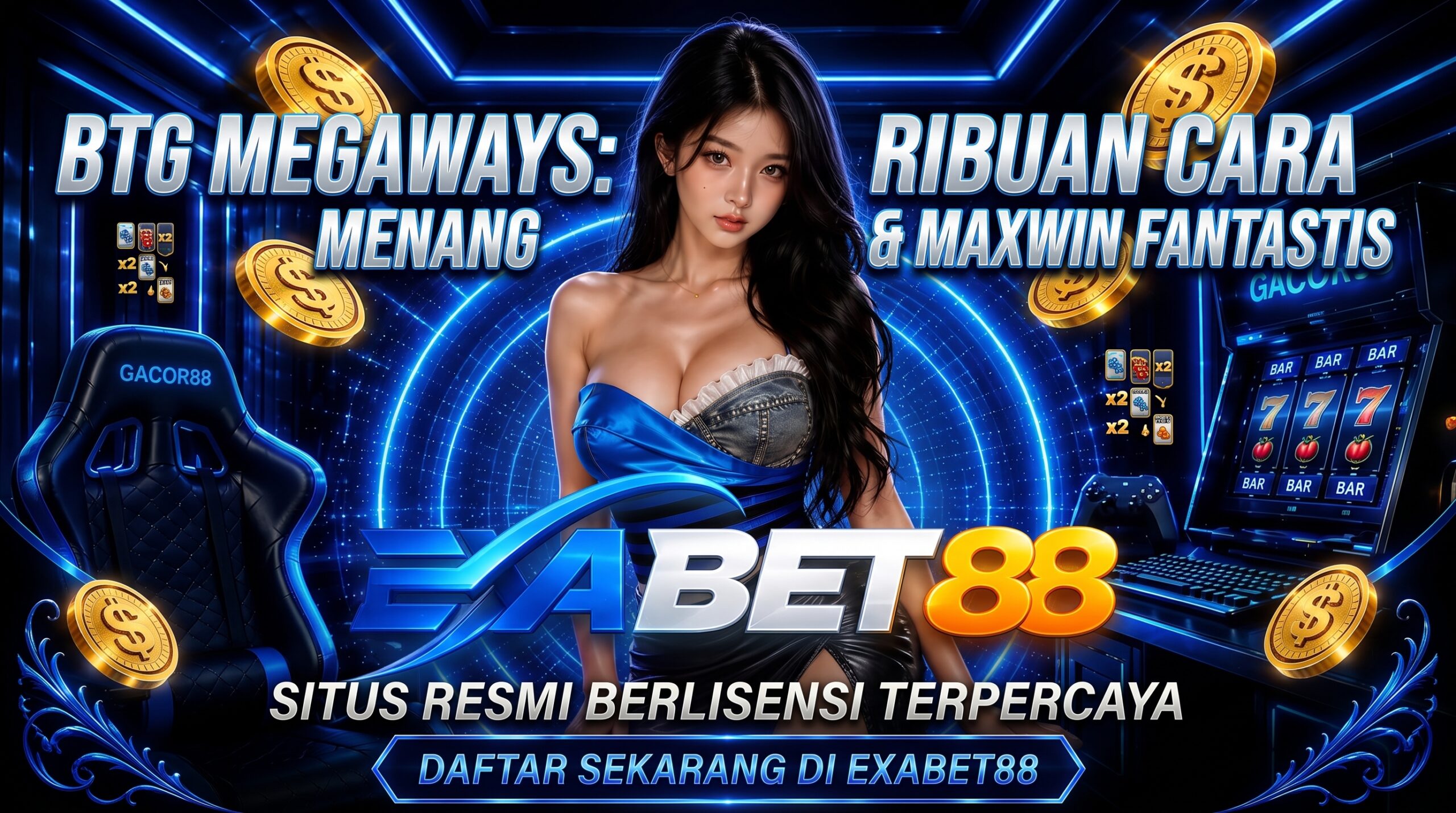 BTG Megaways: Ribuan Cara Menang & Maxwin Fantastis di EXABET88